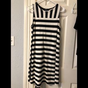 LOFT striped dress